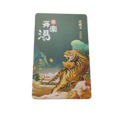 China Concave Gold Stamping Consumer Plastic Card Membership QR Code Frosted PVC Surface Customized Card for sale