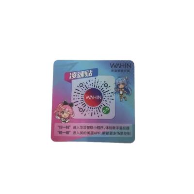 China Irregular Adhesive NFC Card Conditioner Card Customized NFC Smart Card for sale