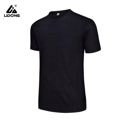 China Breathable Men Slim Fit Sporty Oversized Stylish T-shirt Men's Sporty Oversized Crew Neck White Shirt Slim Fit for sale