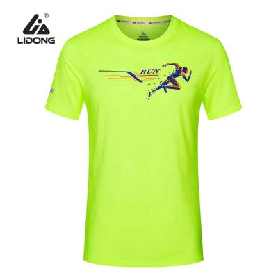 China Breathable Wholesale Fit T-shirt Outdoor Jogging Running Sportswear T-shirt /Men's Sportswear T-shirt for sale