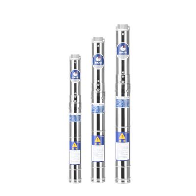 China Family homes China 3 inch stainless stell AC hybrid DC pumps household water supply submersible pumps for sale