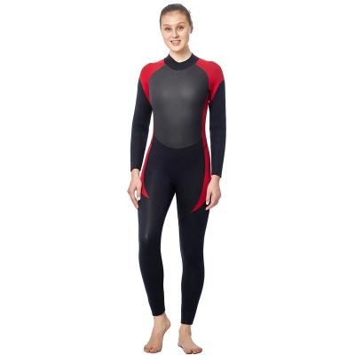 China Summer Sale 4/5Mm Wetsuits Femmal Wetsuits Wetsuits Summer Sale 4/5Mm Neoprene Two Piece Antibacterial Black Sexy Women Swimming Diving Small Wetsuit for sale