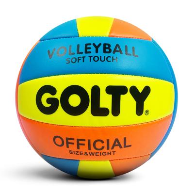 China Voleibol Official New Size 5 Fashion PVC Premium Design For Training Match Quality Volleyball for sale