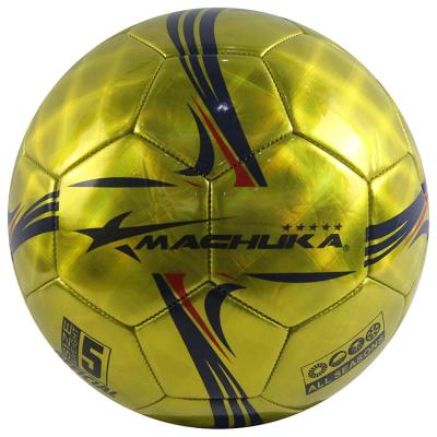 China With Dimpled Grain On The Surface Of Ball Training Soccer Ball Official Size 5 Soccer Ball Official PVC Coating Size And Weight for sale