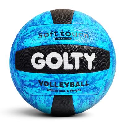 China Good Quality Custom Manufacturer Professional Logo Leather Design PU Leather Volleyball PVC TPU Official Size Volleyball for sale