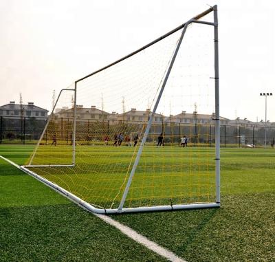 China Steel Netting Soccer Goal Bump Ball Soccer Futsal Size 9.8'*6.56' 3m*2m Soccer Goal for sale