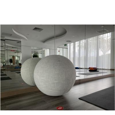 China Yoga Ball Coat Elastic And Washable Cheap Heavy Duty Customized Cloth Yoga Ball Cover for sale