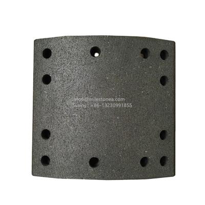 China Truck trailer ROCKWELL truck drum brake lining wva 19036 19037 for sale