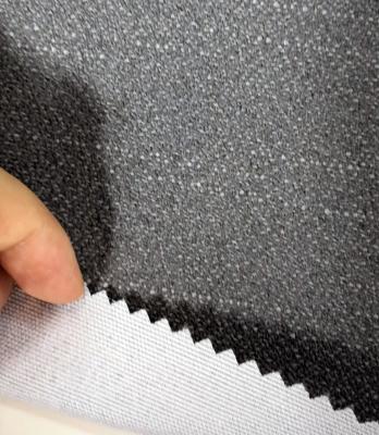 China Breathable Plain Colors 100% Cotton Fabric Blended Fabrics Gray Upholstery Sofa Fabric for sale