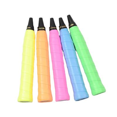 China Customized Material Grips Breathable Anti-Slip PU Overgrip Best Quality Tennis Overgrips for sale