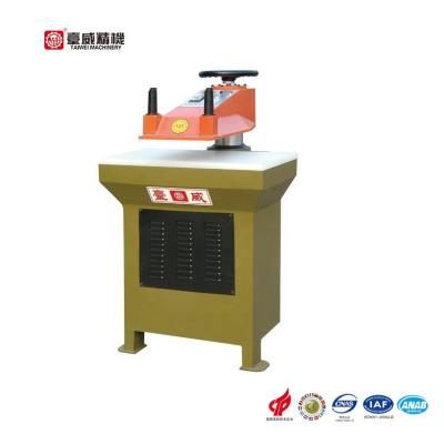 China Garment Shops TW510B 10Ton Leather Machine Sure Clicking Hydraulic Press Shoe Making Machine for sale