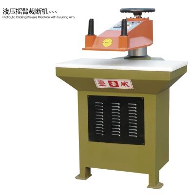 China Garment Shops TW-516C Sandal Cutting Equipment|Hydraulic Shoe Making Machine for sale