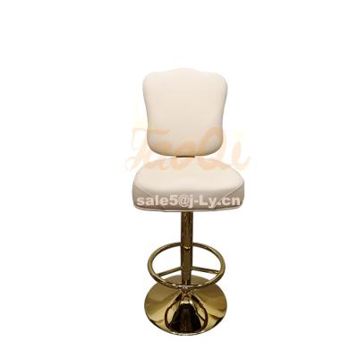 China K1079 modern design modern design adjustable swivel bar stool gaming slot caster hotel furniture white black casino chair for sale