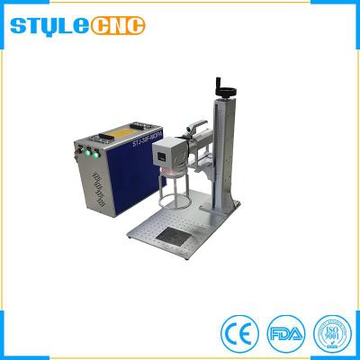 China STYLECNC MOPA fiber laser marking machine for markiing colors on metal with good price for sale