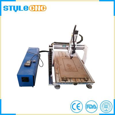 China STYLECNC Taiwan Hiwin high speed Mini 6090 wood cnc machine for woodworking 2D/3D/ worker for sale with good price for sale