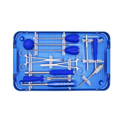 China Meditech CE and ISO Factory Orthopedic Spinal Instruments Fixation Posterior Cervical Instrument Set 2200-03 for sale