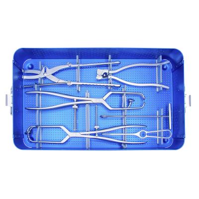 China Fracture Surgery Meditech Factory Price Orthopedic Surgery Tools Medical Instruments Reconstruction Plate Medical Pelvic Instrument Set for sale