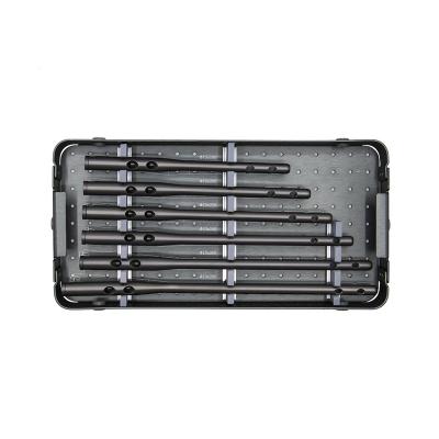 China Surgery Use Meditech Hot Sales Nail Surgical Instrument Sterilization Container GAMA Nail Orthopedic Locking Box for sale