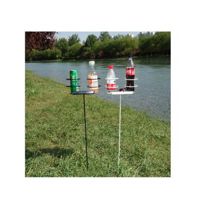 China High Quality Colorful Beach Lawn Beverage Boxes Viable Outdoor Stakes Rack Custom Available Stakes for sale