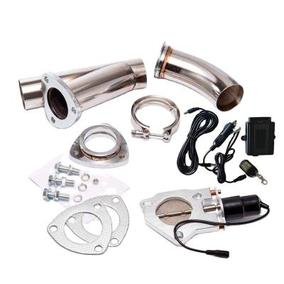 China High Performance Automotive Electric Cutout Valve Y Exhaust Device ADDCO Stainless Exhaust Pipe 2