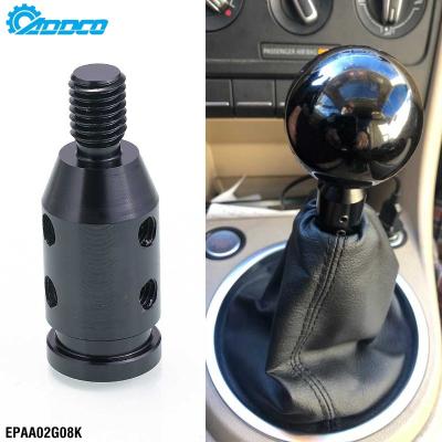 China ADDCO Universal Aluminum/Alloy Car Manual Gear Shift Knob Adapter For M12x1.25 M10x1.5 Aluminum Unthreaded Clutches For BMW mini EPAA02G08K for sale