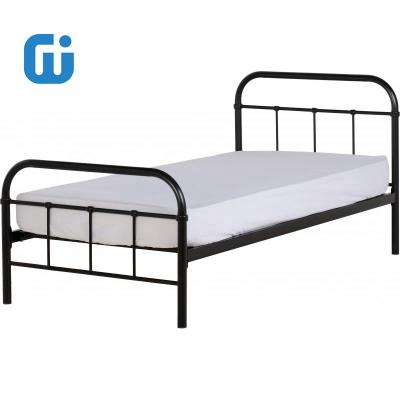 China Modern Double Bed Adjustable Metal Frame (Height) Bed Rush Furniture for sale