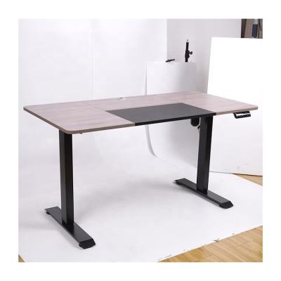 China (Height)Adjustable Executive Wooden Sit Stand Up Desk Table Desks Organizer Desk For Home Office for sale