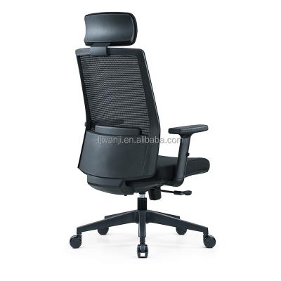 China (Height)Adjustable Fabric Full Adjust Mid Back Ergonomic Mesh Office Chair Task Conference for sale