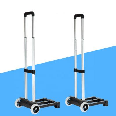 China Lightweight Folding Telescopic Intelligent Aluminum Hand Luggage Trolley With Customization And Sample Services for sale