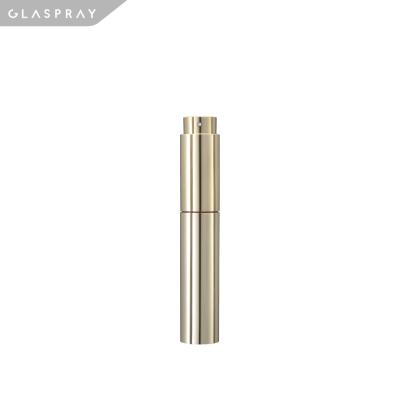 China LUNA Slim Champagne Gold 15ml Purse Refillable Perfume Atomizer for sale