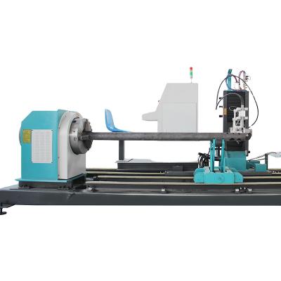 China Building Material Shops New Type Yomi Plasma Pipe Cutting Machine China CNC Tube Plasma Cutting Machine 2022 Design for sale