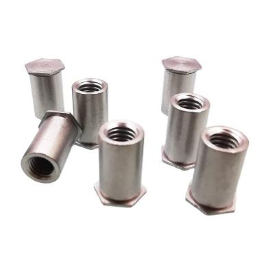 China 416 Hardened Stainless Steel BSO4 440/632/832/032/6440/8632 Hardened 416 Stainless Steel Hex Through Hole Screwlock Standoffs Self Snapping Studs for sale