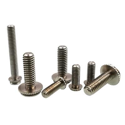 China Stainless Steel ChC Cfhc M3/M4/M5/440/632/832/032 Self Tightening Screw Knurled Head Self Countersunk Hooking Screw Studs for sale