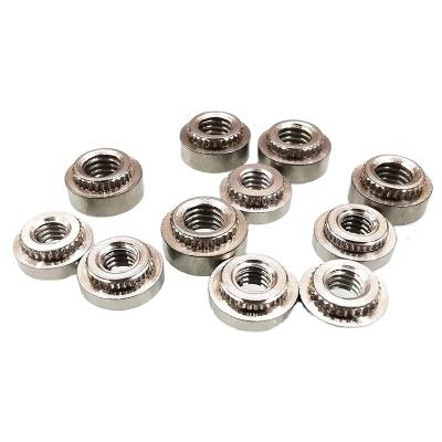 China Heavy Industry KFS2-M2/M2.5/M3/M4/M5/M6 Stainless steel Self Clinch Nut Press broaching nut Circuit Board Extrusion Nuts for sale