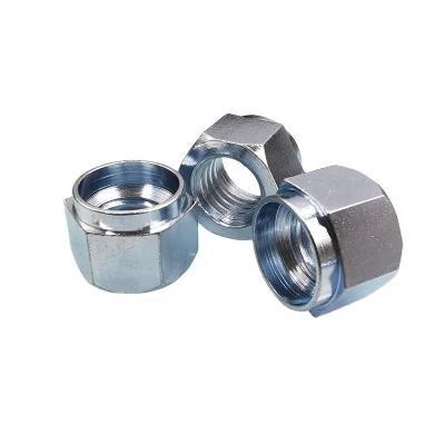 China Carbon Steel Precision Fastener Part NZ-M3M4M5M6M8M10M12 Knurled Self Snap Rivet Nut Carbon Steel Hex Knurled-in Nuts for sale