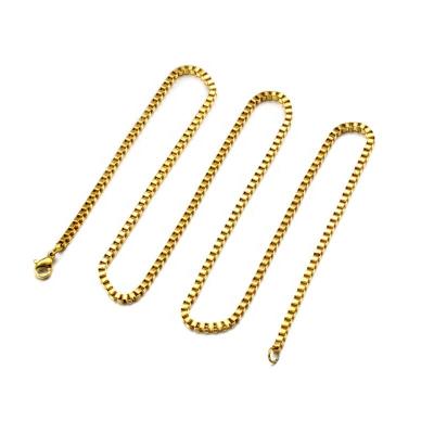 China Fashion Trendy 316L Stainless Steel Round Bead Chain Pendant High Quality Hot Selling Simple Punk Necklace Hip Hop for sale