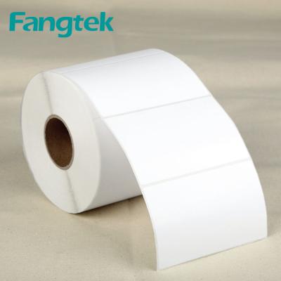 China Wholesale Price Art Paper Label Self Adhesive Coated Barcode 100mm*60mm*1000pcs for sale