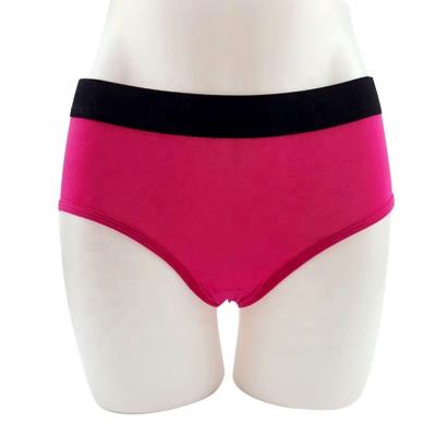 China China Custom Antibacterial 100% Cotton Ladies Fashion Pink Panties Underwear for sale