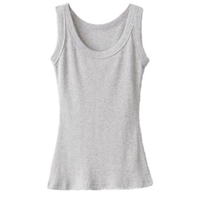 China New Summer QUICK DRY Cotton Camisole Knit Sport Gym Women Tank Tops for sale