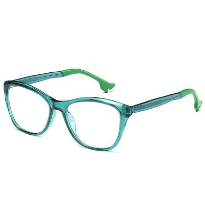 China For reading glasses 2021 newer optical frames tr90 ultra light blue light glass eye frame optical wear high quality for sale