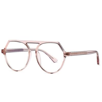 China For reading glass blue light blocking glasses new frames decorated with blue anti light optical glass square sights TR90 for sale