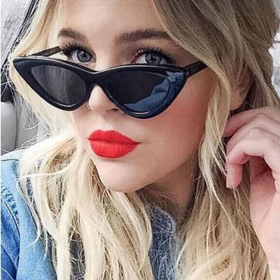 China Custom 2022 new arrival eyewear Jiuling frog sunglasses classic women retro shading cheap small sunglasses uv400 cat eyewear for sale