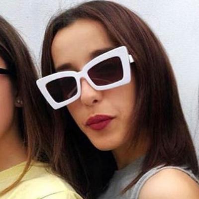 China 2022 Frog Sunglasses Jiuling Eyewear New Arrival Square UV400 Glasses Shades Gift Sunglasses Women Vintage Cat Eye Frame High End Sunglasses for sale