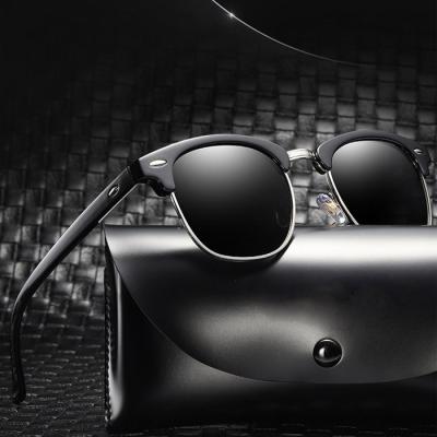 China Wholesale Vintage Sunglasses China Stock Fashion Sunglasses Retro Women Men Fashion Uv400 Polarized Sunglasses for sale