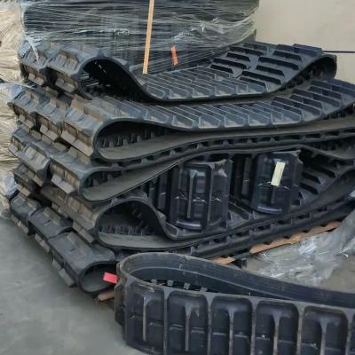 China 350mm Rubber Tracks for Combine Harvester Undercarriage Spare Parts One and Benefit for sale