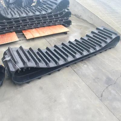 China Manpower Power Source 350*72*60 Rubber Track for Combine Harvester Machine Parts for sale