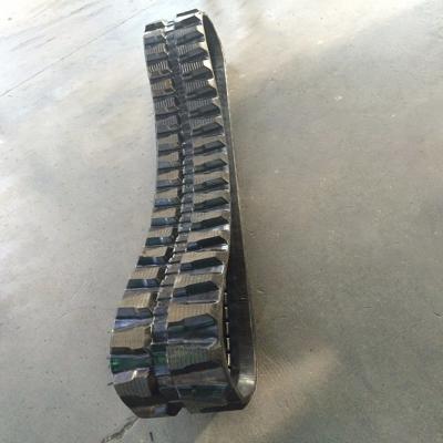 China Black High Intensity Rubber Track 350X52.4X104 for Excavator Machine Undercarriage Parts for sale