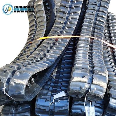 China Tear-Resistant 250X52.5X78 Mini Excavators Rubber Track for Komatsu PC20uu Jcb 8026 for sale