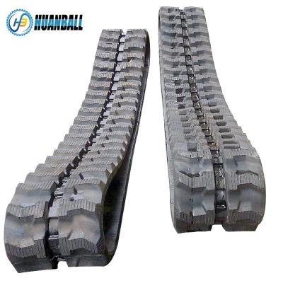 China Yanmar C6r Volvo Ec15rb Mini Excavator Rubber Track Size 230*72*43 for sale