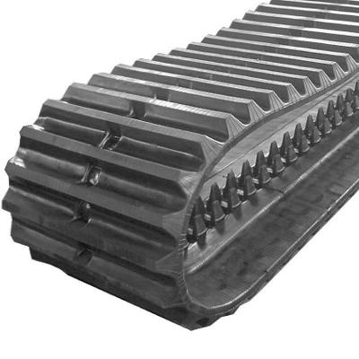 China Energy Mining Crawler Dumper Chassis Rubber Track 750*150*66 for Alltrack At2200 for sale